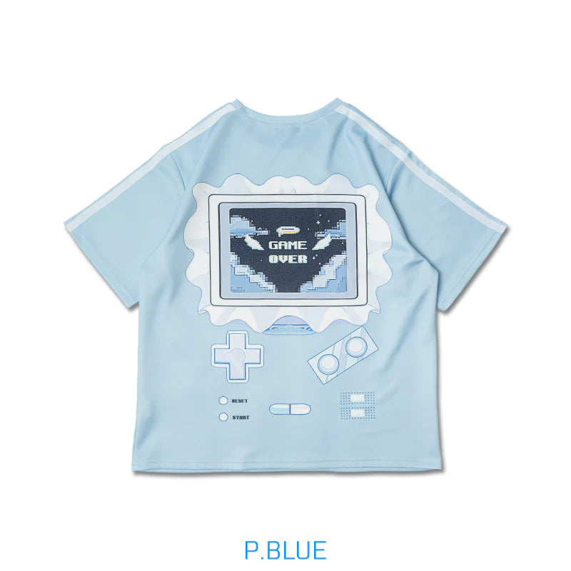 ACDC RAG Light Blue Game Over T-shirt