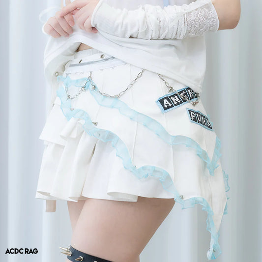 ACDC RAG Angel Punk Asymmetrical Skirt