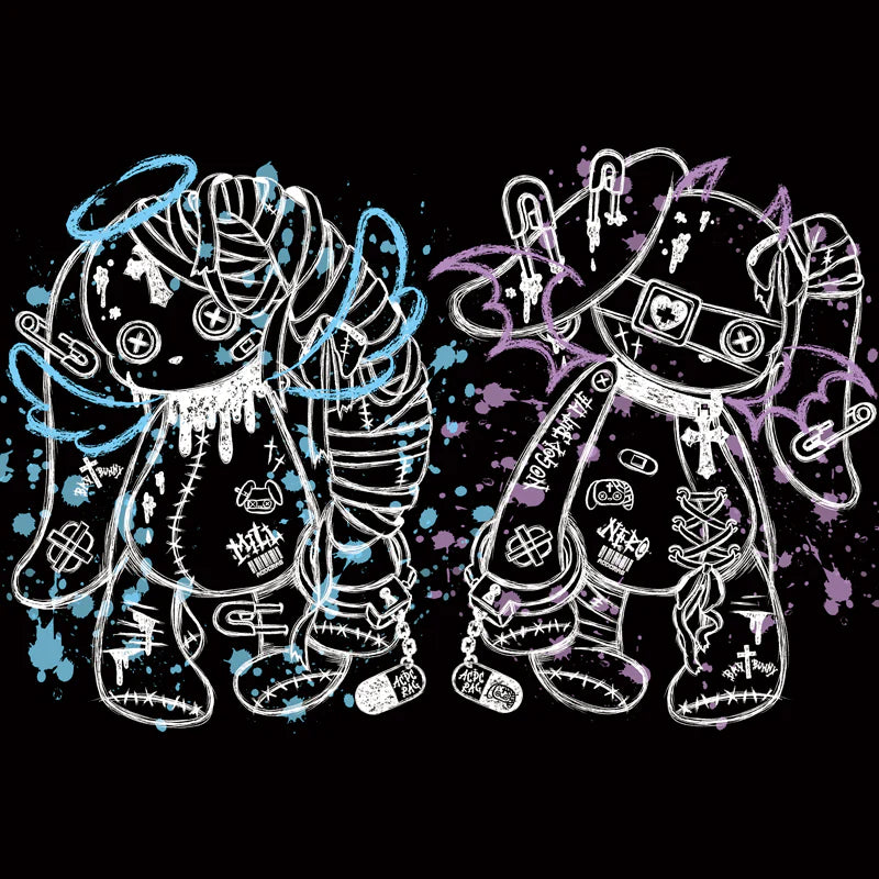 ACDC RAG Blood Mill Bunny Ear Hoodie