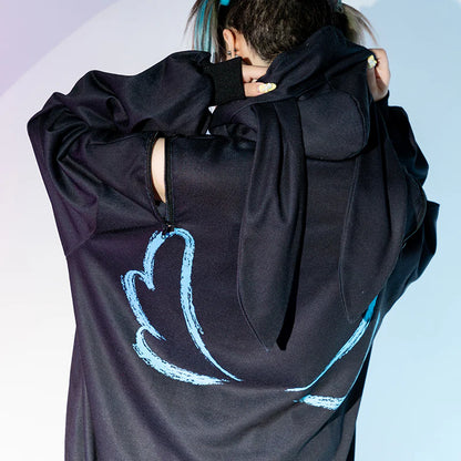 ACDC RAG Blood Mill Bunny Ear Hoodie