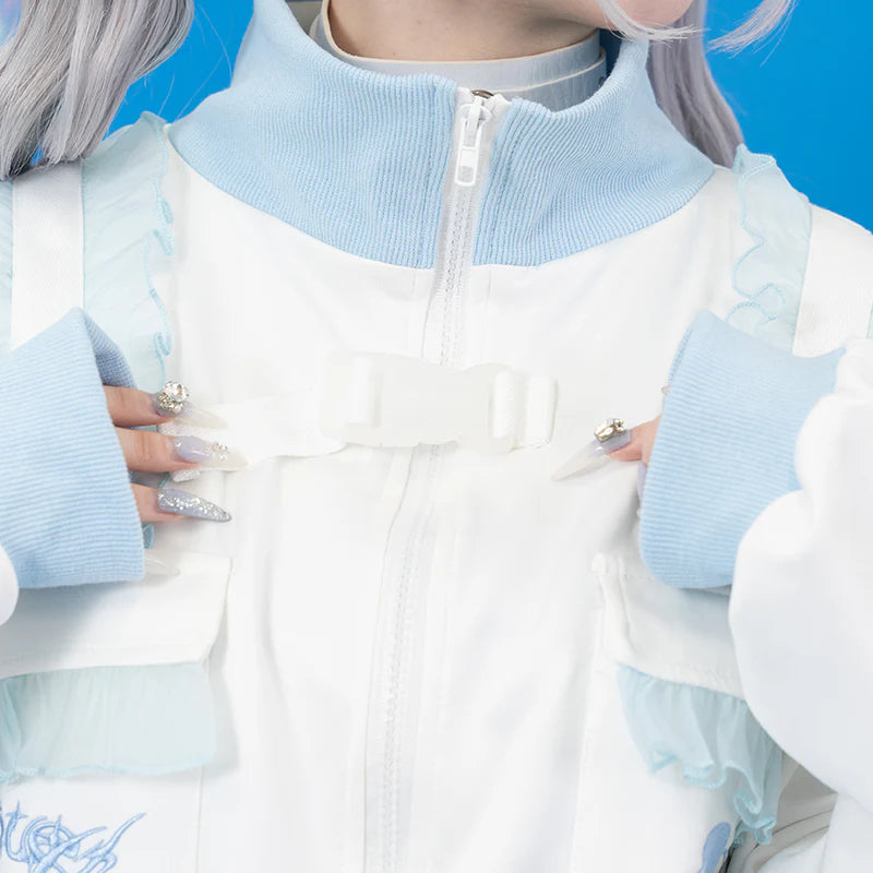 ACDC RAG Cyber Jellyfish Long Sleeve Cropped Jacket