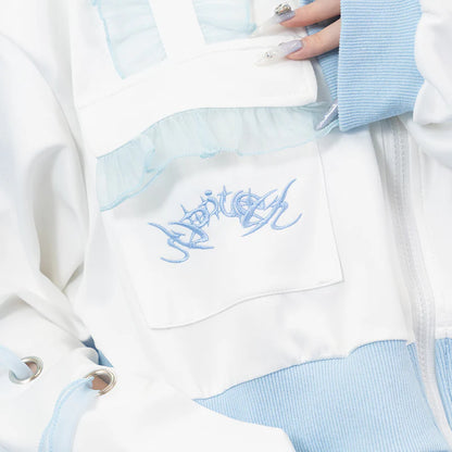 ACDC RAG Cyber Jellyfish Long Sleeve Cropped Jacket