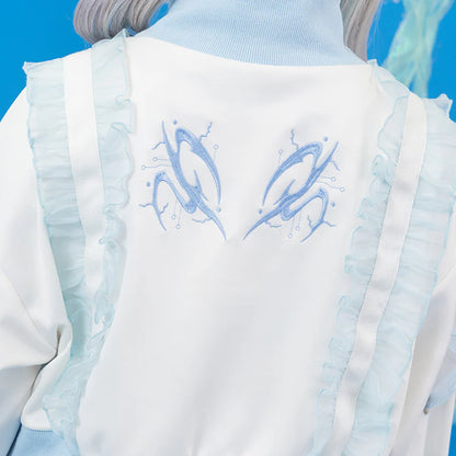 ACDC RAG Cyber Jellyfish Long Sleeve Cropped Jacket