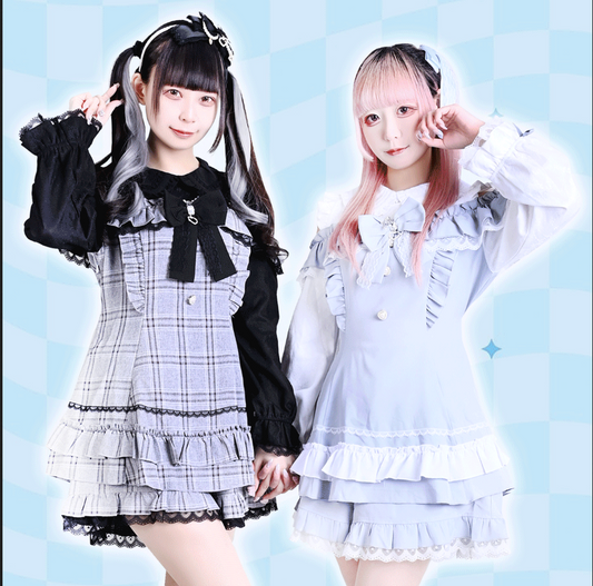 Jill Punk Light Blue Ryousangata Low Shoulder Setup